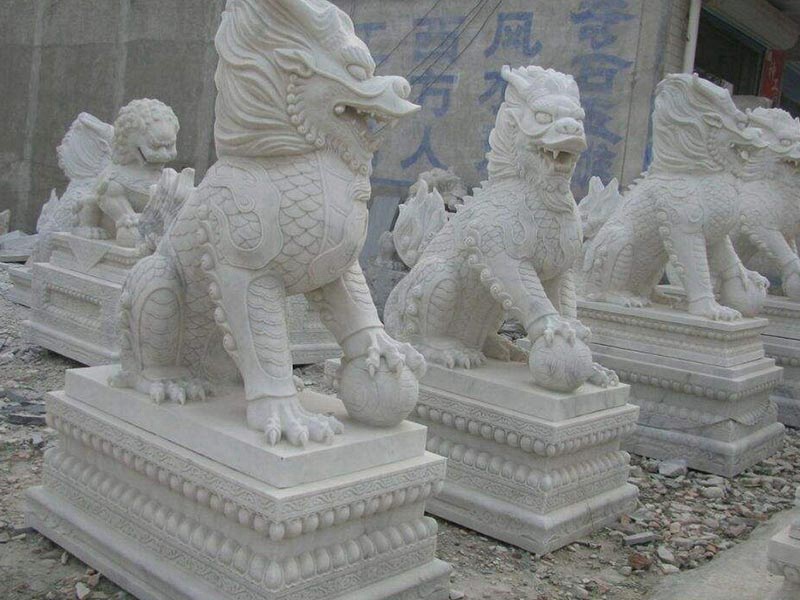 石雕麒麟