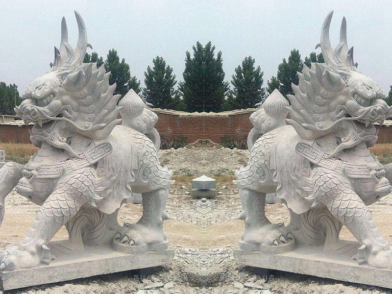 石雕麒麟