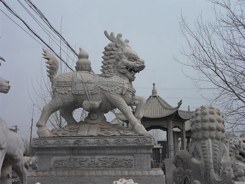 石雕麒麟
