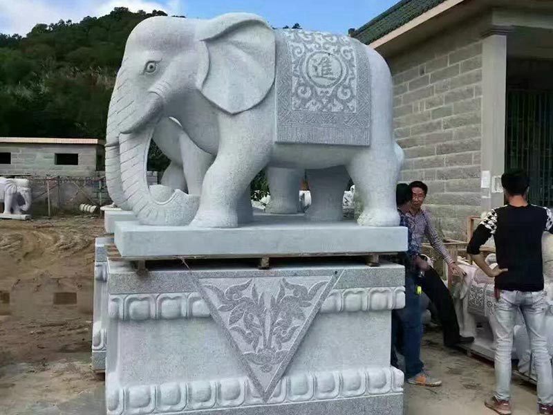 青石石雕大象[編號(hào)157]