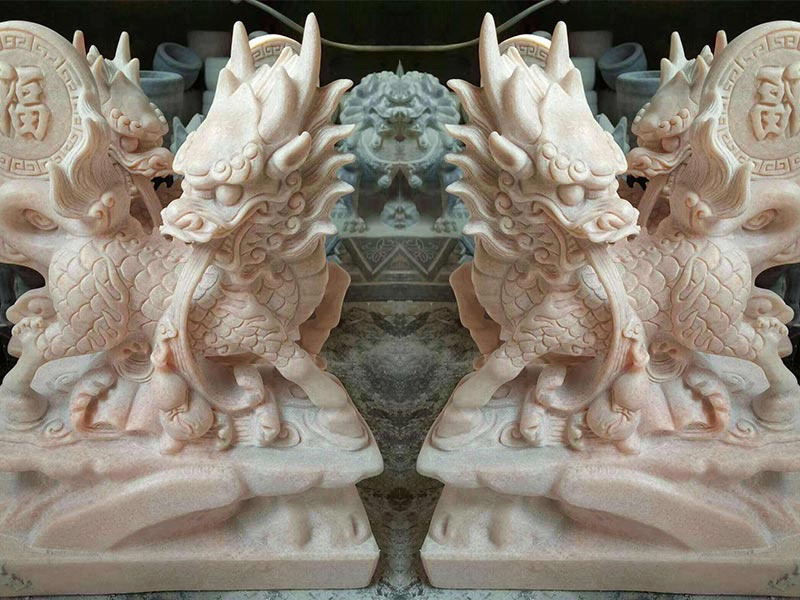石雕麒麟