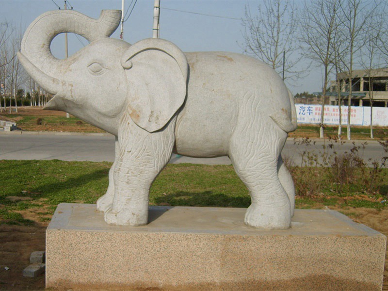 路旁石雕大象[編號(hào)161]