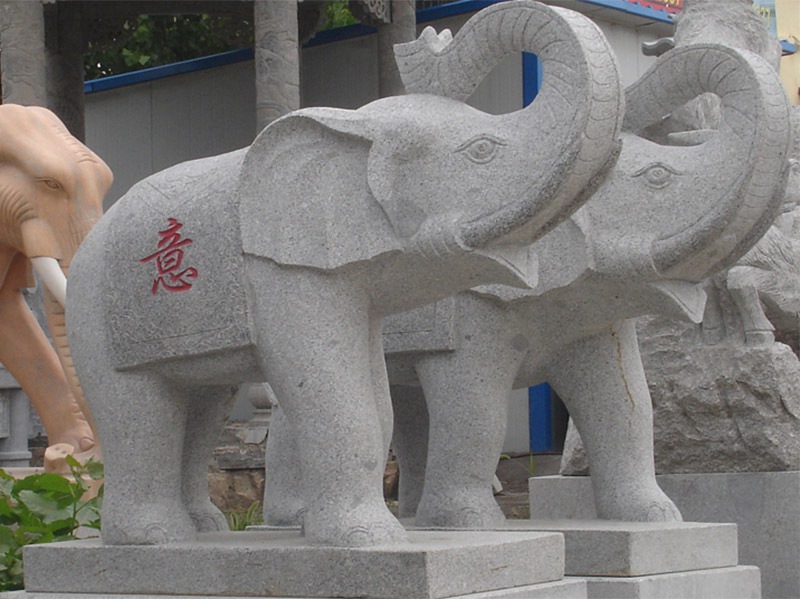 如意石雕大象[編號(hào)163]