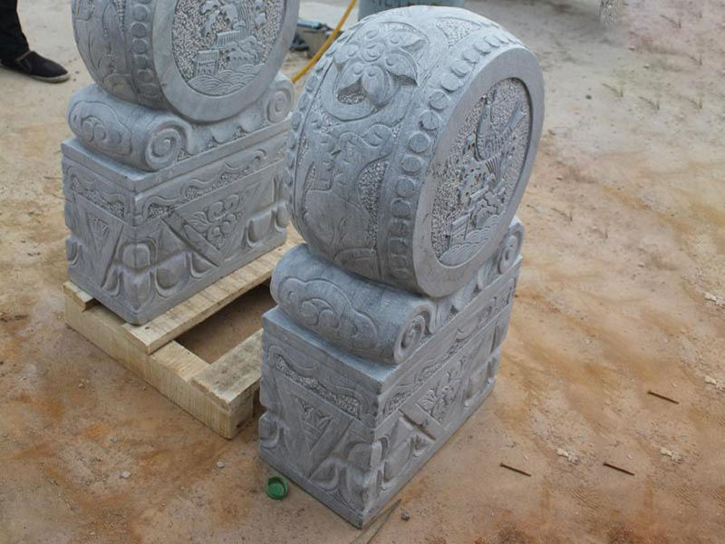 庭院門墩抱鼓[編號082]