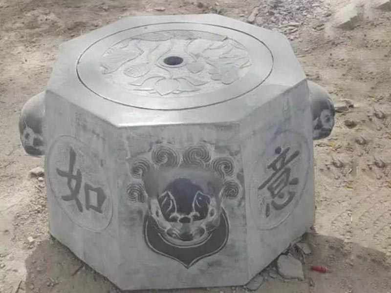 仿古青石石雕柱墩[編號(hào)104]