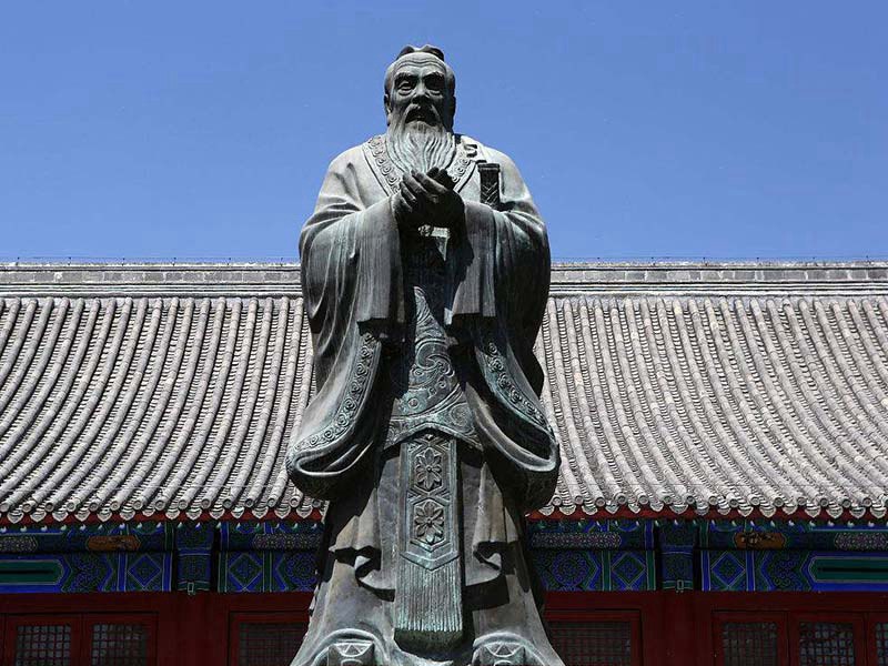 書院石雕孔子像[編號(hào)257]