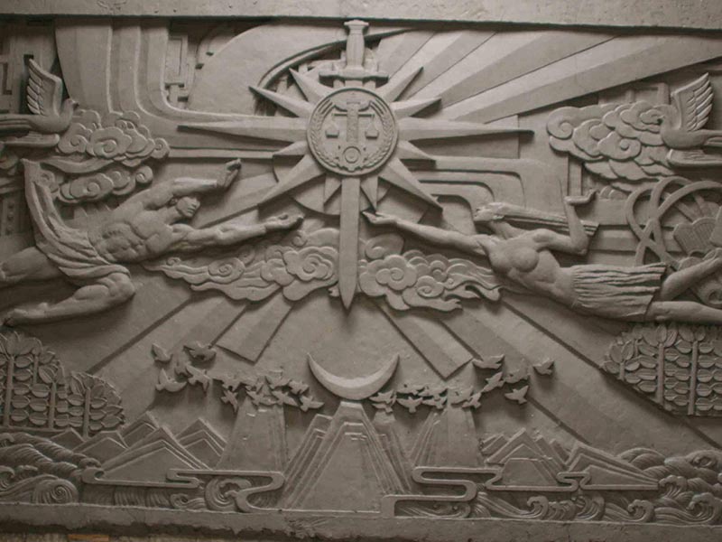 場館展示的人物壁畫[編號226]