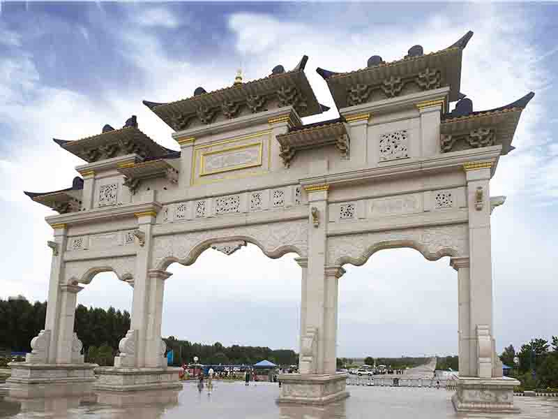 大型景區(qū)三門七樓石牌坊[編號(hào)431]