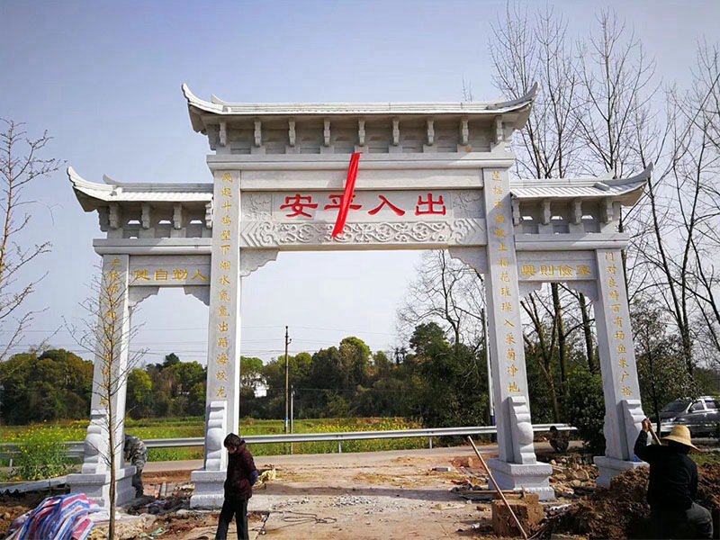 鄉(xiāng)村牌坊的基礎(chǔ)養(yǎng)護(hù)工作很重要