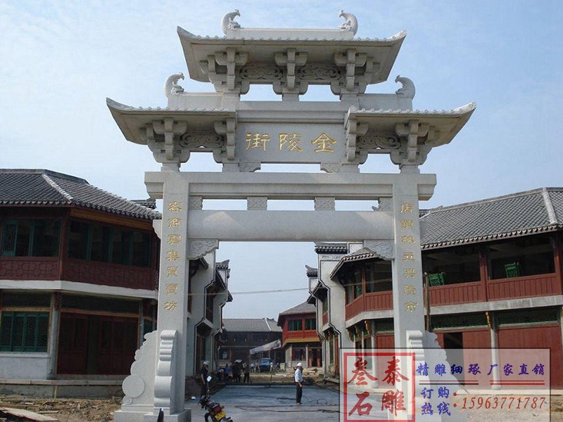 花崗巖石牌樓的價格是怎樣計算的