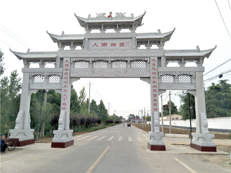 農(nóng)村石門樓廠家