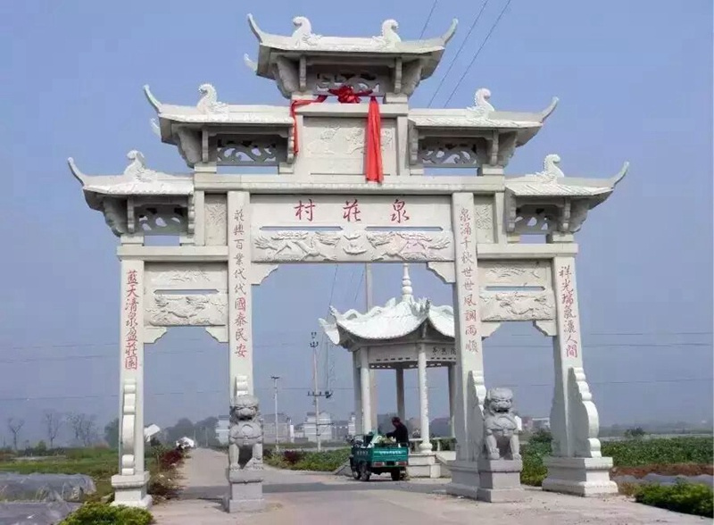 農(nóng)村石門樓廠家