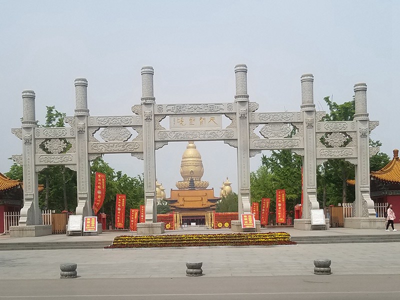 五門沖天式寺廟山門牌坊（編號006）