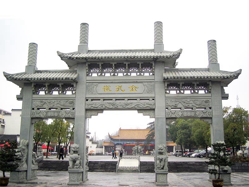 景區(qū)廣場石牌樓