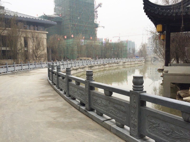 地產(chǎn)開發(fā)河道石欄桿（編號348）