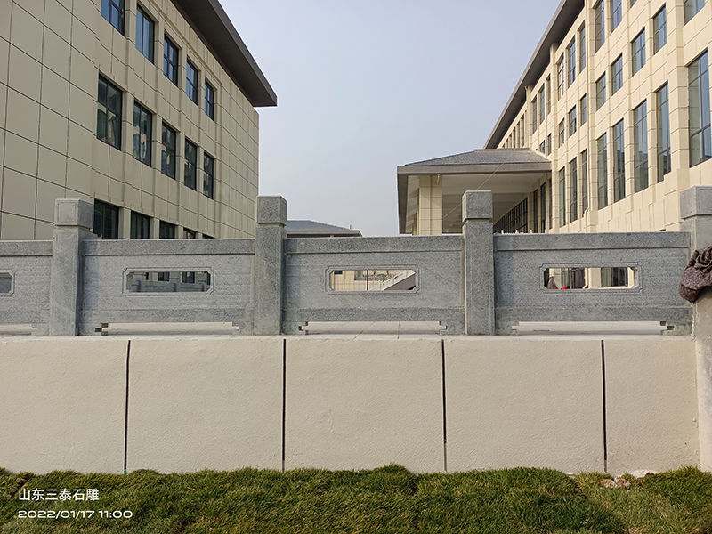 事業(yè)單位花崗巖石欄桿石護欄