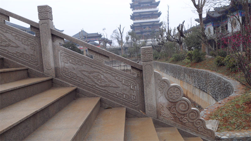 花崗巖橋面石護欄