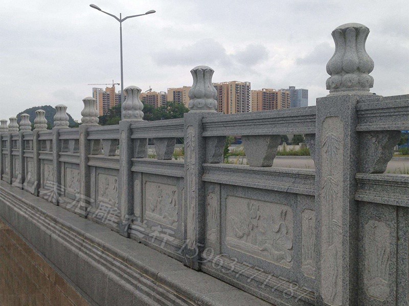 河道花崗巖石欄桿樣式