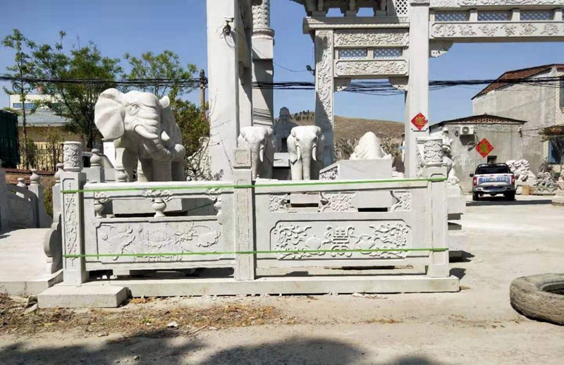 花崗巖石欄桿石護欄廠家